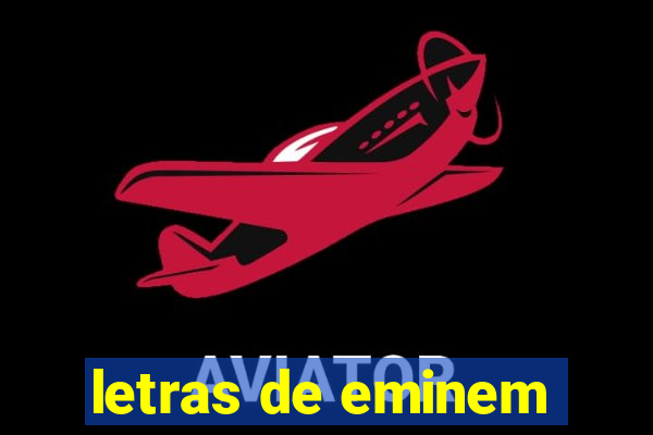 letras de eminem